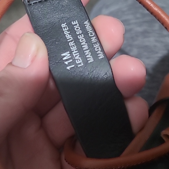 Rebecca minkoff Iven Brown Leather Platform Sandals Womens Size 11 - Picture 8 of 8